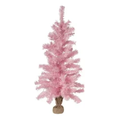 Kerstboom roze - LED - 90 cm