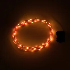 Kerstdraad candy cane - rood/wit - 5 meter