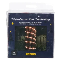 Kerstdraad candy cane - rood/wit - 5 meter