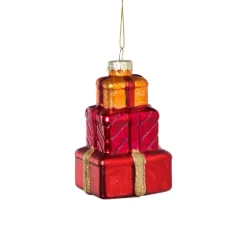 Kersthanger cadeautjes - diverse varianten - 9.8x5.5x5 cm