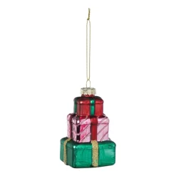 Kersthanger cadeautjes - diverse varianten - 9.8x5.5x5 cm