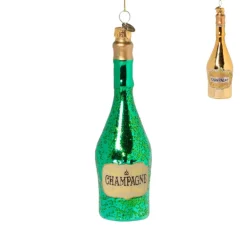 Kersthanger champagne - diverse varianten - ø4.5x15.5 cm