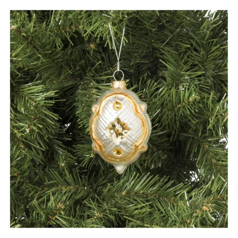 Kersthanger Kersthanger - glas - 9.1x6.1x4.1 cm