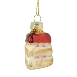 Kersthanger mini cake - set van 3 - 4 cm