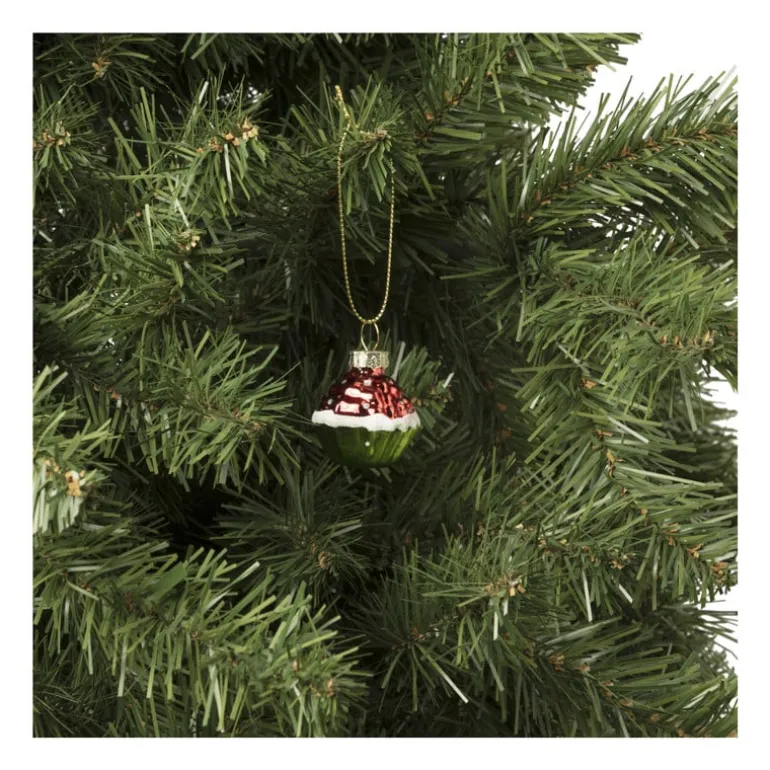 Kersthanger mini cake - set van 3 - 4 cm