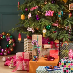 Kersthanger schilderij hond - diverse varianten - glas