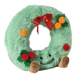 Kerstknuffel donut - multikleur