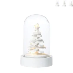 Kerststol met kerstfiguur en LED - diverse varianten