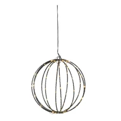 Kerstverlichting hangende kerstbal - warm wit - ø25 cm