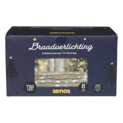 Kerstverlichting LED - klassiek wit - 720 lampjes - 54 meter