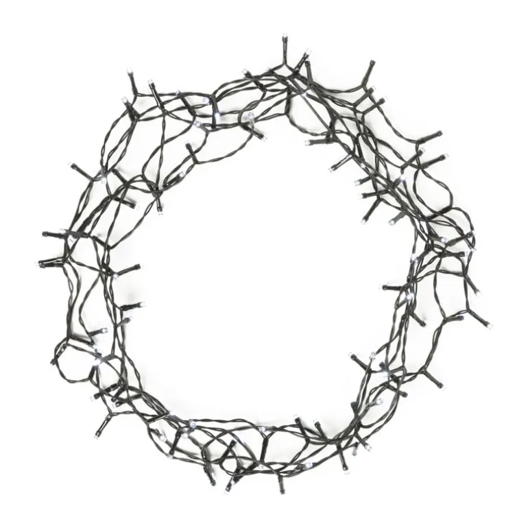 Kerstverlichting LED - klassiek wit - 100 lampjes - 7.5 meter