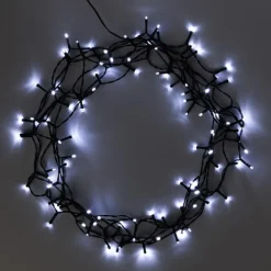Kerstverlichting LED - klassiek wit - 100 lampjes - 7.5 meter