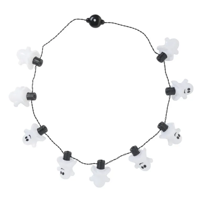 Ketting met lichtjes - spookjes - ø44 cm