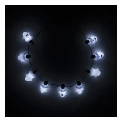 Ketting met lichtjes - spookjes - ø44 cm