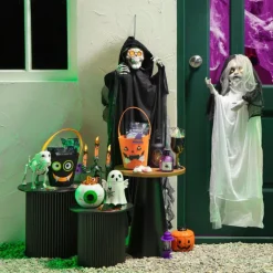 Ketting met lichtjes - spookjes - ø44 cm