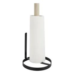 Keukenrolhouder metaal - ø13x27 cm