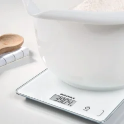 Keukenweegschaal Soehnle - wit - 23.4x19.2x2.5 cm