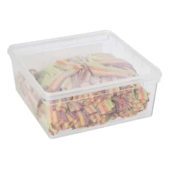 Kilo snoep zure matten - 4 kleuren - 1 kg