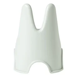 Kinderstoel Babs met konijnenoortjes - groen - 46x40x34 cm