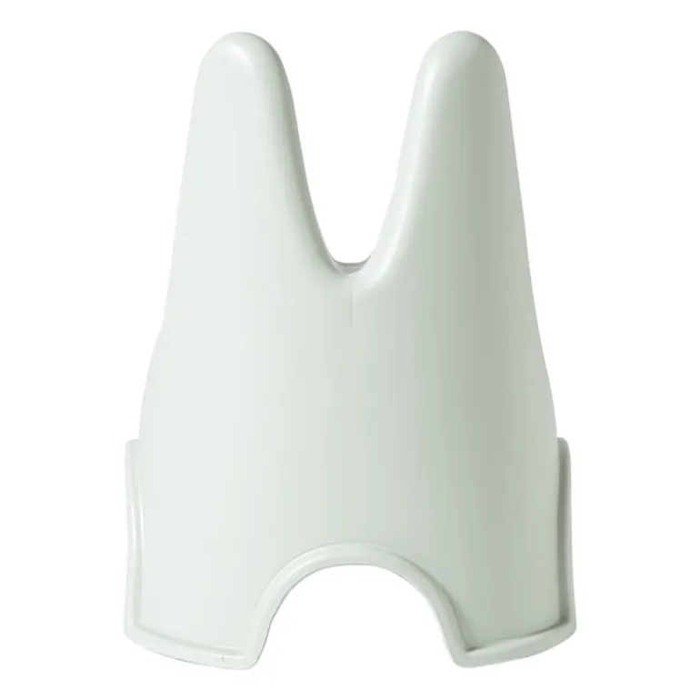 Kinderstoel Babs met konijnenoortjes - groen - 46x40x34 cm