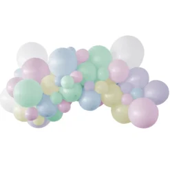 Kit ballonnenboog - pastel - 60 stuks