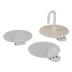 Klamboe ophanghaak - verhangbaar - wit