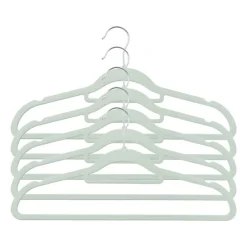 Kledinghanger vilt - groen - set van 5