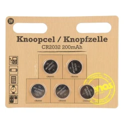 Knoopcel batterijen 3V set van 5