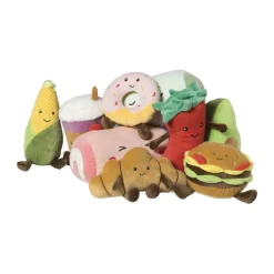 Knuffel boba tea - multikleur - 14x20 cm