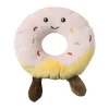 Knuffel donut - multikleur - ø16 cm