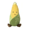 Knuffel mais - geel - 22.5x11.5 cm