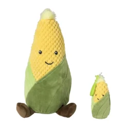 Knuffel mais - geel - 22.5x11.5 cm