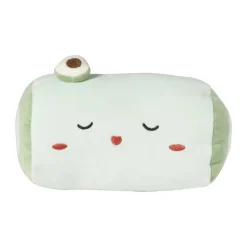 Knuffelkussen avocado - groen - ø12x21 cm