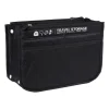 Koffer/tas organizer - zwart - 26x9x17 cm