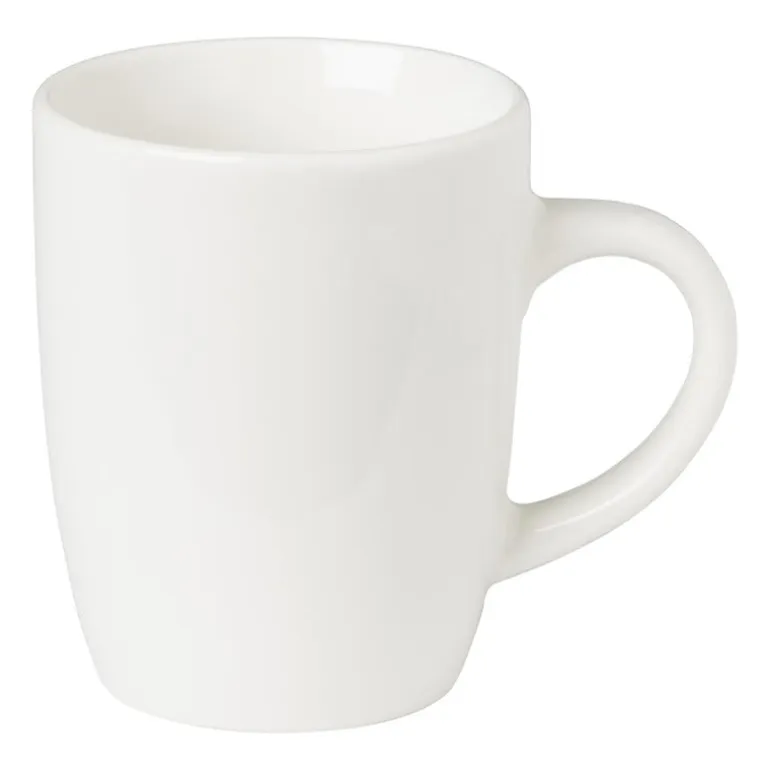 Koffie mok wit - porselein - 200 ml