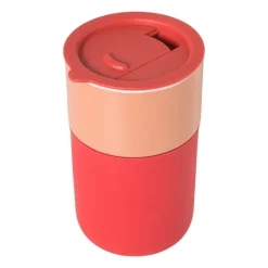 Koffiebeker to go - oranje - 360 ml