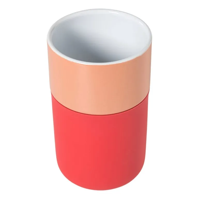 Koffiebeker to go - oranje - 360 ml