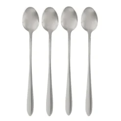 Koffielepels - lang - set van 4