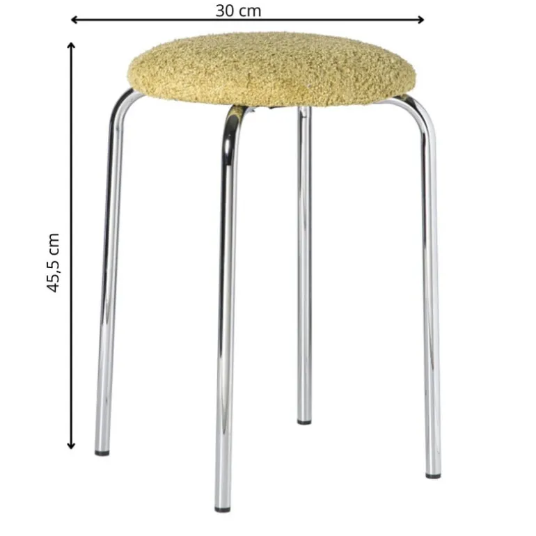 Krukje Amber - geel - ø30x45.5 cm