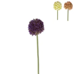 Kunstbloem allium - diverse varianten - 50 cm