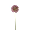 Kunstbloem allium - paars - 64 cm