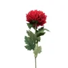 Kunstbloem dahlia groot - rood - 75 cm