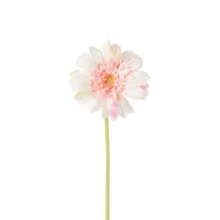 Kunstbloem gerbera - lichtroze - 60 cm