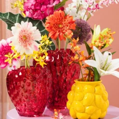 Kunstbloem gerbera - oranje - 60 cm