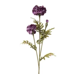 Kunstbloem hortensia - paars - 62 cm