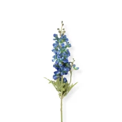Kunstbloem ridderspoor - blauw - 85 cm