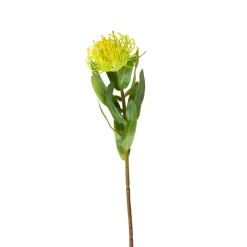 Kunstbloem speldenkussen - groen - 48 cm