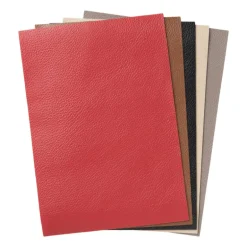 Kunstleer sheets - pu - set van 5