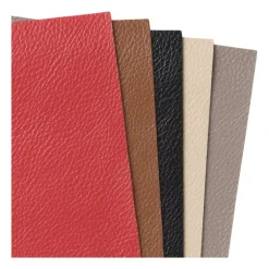 Kunstleer sheets - pu - set van 5