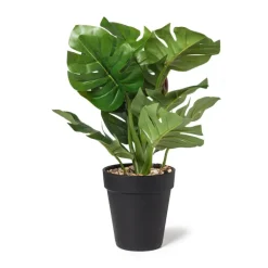 Kunstplant monstera - ø16x30 cm